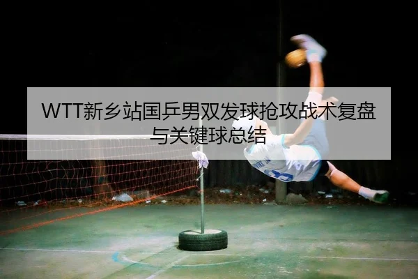 WTT新乡站国乒男双发球抢攻战术复盘与关键球总结
